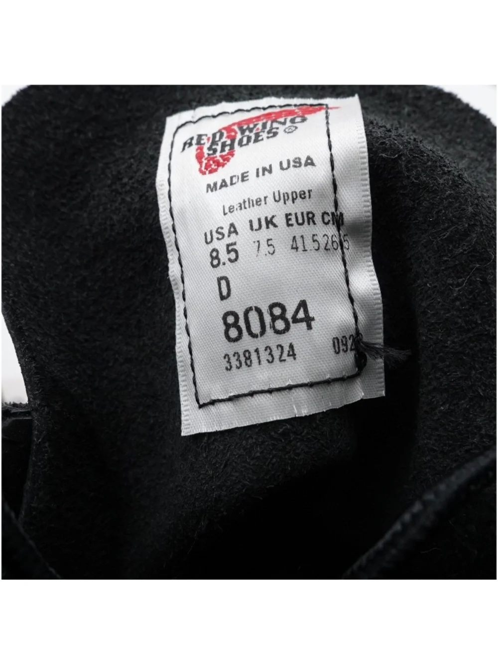 NEW Size 8.5 Men's Red Wing Iron Ranger 6-Inch Made in USA Boots 8084 Black